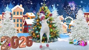 Футаж №15 - С Новым 2026 годом! Новогодние Футажи для Творчества 2026 года!