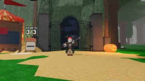 Прошел лабиринт. Хеллоуинское обновление в 99 ночей в лесу в Роблоксе