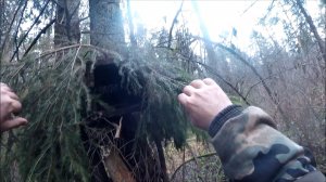 Охота на куницу. Проверка капканов(Будни охотника и рыбака)