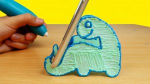 Новая 3D РУЧКА! Подставка для телефона Динозаврик!  alex boyko