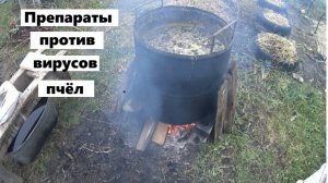 Лекарственные препараты против пчелиных вирусов.