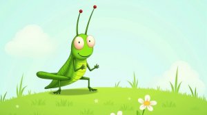 Песенка для детей,Песенки для детей, Песенка про кузнечека