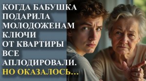 Когда бабушка подарила молодожёнам ключи от квартиры, все аплодировали. Но оказалось