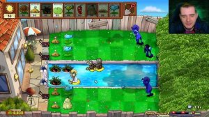 Plants vs. Zombies Replanted - Полное Прохождение Пасмурный День - Новые Уровни #7