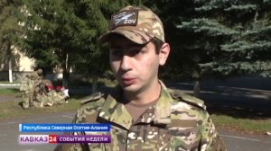 Юнармейцы Северной Осетии постигают военную науку