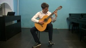 XI СПб конкурс им. Тарреги, Лукин Даниил, Л.Леньяни - "Каприс №7"