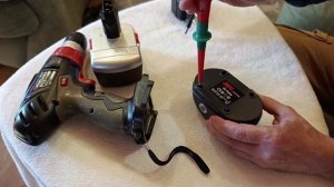 Простой перевод шуруповерта на литий.