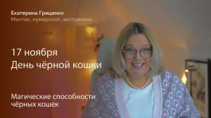 ДЕНЬ ЧЁРНОЙ КОШКИ