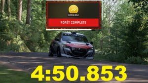 Asseto Corsa Rally! Едем на золото Forêt complète! Невероятно красивая трасса!