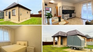 126. Новый дом с отделкой и мебелью в станице Елизаветинская