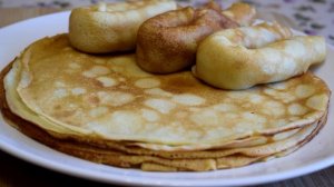 Кружевные Тонкие Блины с дырочками на КИПЯТКЕ. Бархатные БЛИНЧИКИ ОЧЕНЬ вкусные и нежные!