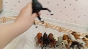 Обзор на моих лошадей (Шляйх , Дарвин)