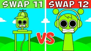 SPRUNKI: ФАЗА 1 — SWAP 11 VS SWAP 12! КТО ПОБЕДИТ В БИТВЕ МОДОВ? ⚔️🔥🎨