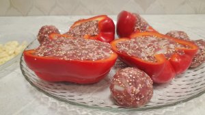 Фаршированные перцы с киноа и овощами.🍅🍅🧄