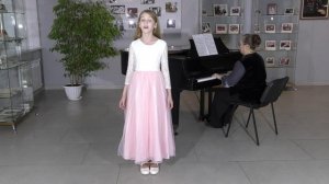 Черненок Анастасия. I Младшая группа Б. Неаполитанская песня Э. Ди Капуа, сл. Капуро «Моё солнышко!»