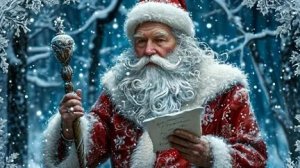 Дед Мороз! С днём рождения. Музыкальная открытка.