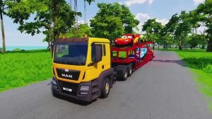 МУЛЬТИКИ ПРО МАШИНКИ. Обязательно посмотри: машинки МАКВИН устроили хаос на дороге!