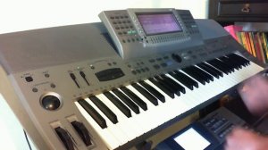 Техно на синтезаторе Technics KN6500