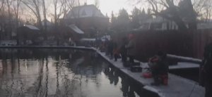 Зарыбление водоёма и поимки форели.