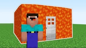 НУБ ПРОТИВ ДОМ ИЗ ЛАВЫ В МАЙНКРАФТ ! ЛАВОВЫЙ ДОМ 100% ЗАЩИТА ! ТРОЛЛИНГ ГРИФЕРА В MINECRAFT