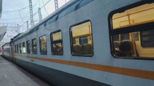 Электропоезд ЭП2Д-0068 N°6186 ЩЕРБИНКА-ТУШИНСКАЯ, НА ПЛАТФОРМЕ ЩУКИНСКАЯ