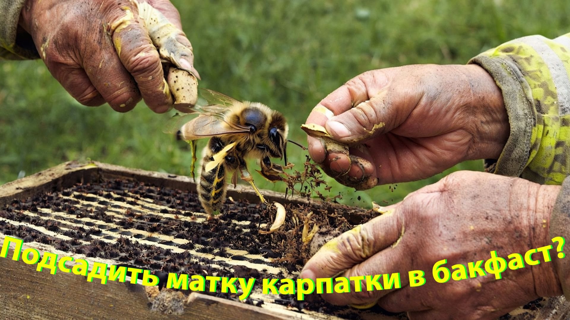 Можно ли подсадить матку карпатки в бакфаст? Ответ профессора Кашковского удивит всех!