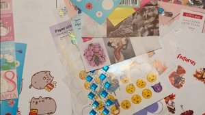 Обзор на все мои наклеечки❤️❤️❤️