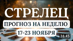 СТРЕЛЕЦ ОТКРОЕТСЯ ВАЖНЫЙ ПОРТАЛ ОБНОВЛЕНИЯ БУДЬТЕ НАЧЕКУ ГОРОСКОП НА НЕДЕЛЮ С 17 ПО 23 НОЯБРЯ 2025