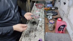 Восстановление натяжного ролика Гольф 3.