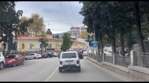 Ялта. Московская, Киевская, К.Маркса, Садовая, Кирова ул. 24.10.2025. Крым. Crimea. Yalta.