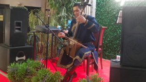 Этнографическая красивая песня в Элисте