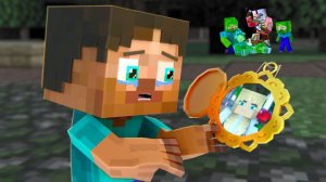 СТИВ ПОТЕРЯЛ МАМУ, ОЧЕНЬ ГРУСТНАЯ ИСТОРИЯ В МАЙНКРАФТЕ, МУЛЬТФИЛЬМ