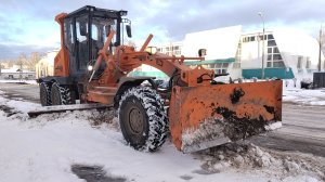 очистка дорог от снега 75 часть