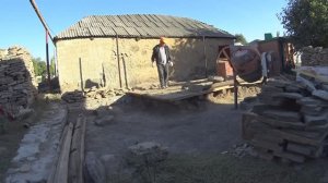 ДОЛОЖИЛ ФУНДАМЕНТ ДО  НАМЕЧЕННОЙ ТОЧКИ!!НАВОДИМ ПОРЯДОК!!ДЕРЕВЕНСКИЕ БУДНИ!!