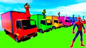 Мультфильмы про грузовые машинки. Мультфильмы для детей. Мультфильмы для малышей.