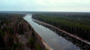 р. Вага, осень.