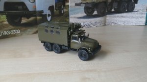 Обзор модели Зил-131 кунг МТО, масштаб 1:43, "Автоистория".