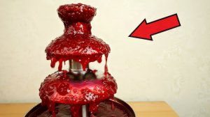 Шоколадный фонтан из Малинового варенья и не только!