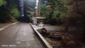 раннее утро сквер