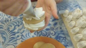 Зефиросендвичи с цветами на праздник! Тюльпаны любимой насадкой! Новая насадка " Листик"! 🌺