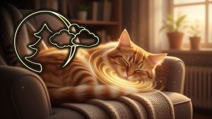 🔴МУРЛЫКАНИЕ КОШКИ для Глубокого Сна и Снятия Тревоги😻Исцеляющая Терапия, Релаксация|A Purring Cat