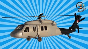 Мультик про машинки. Джип, Вертолёт и Заснеженная дорога. МанкиМульт