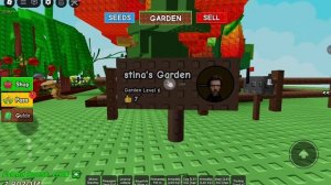 обзор на мой сад/ вырасти сад роблокс