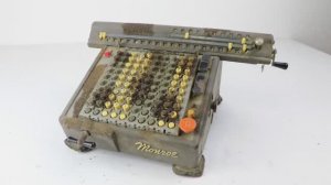 Восстановление винтажного калькулятора 1950-х годов