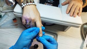 Крутое преображение🔥 #маникюр #гелевыетипсы #наращиваниеногтей #ногти #мастерманикюра