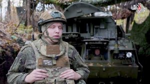 Начальник расчёта зенитного ракетного комплекса «ТОР-M2»