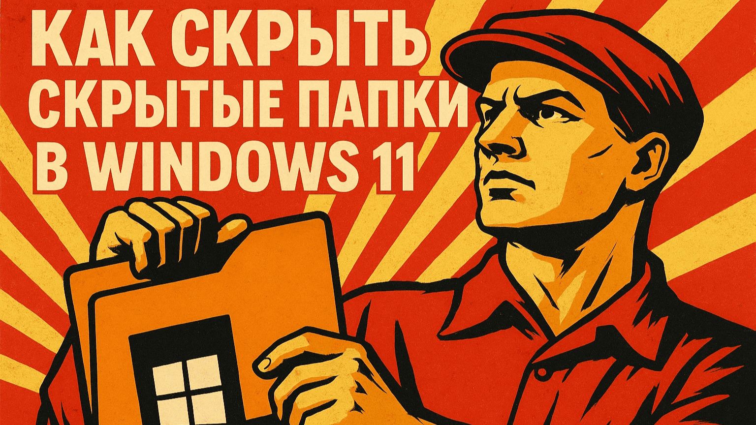Как скрыть скрытые папки в windows 11 смотреть онлайн