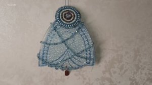 Стеклянная голубая ёлочка.mp4