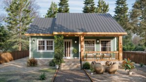 Идеальный дом 9x10 м за 5 млн ₽! 💚 Уютное гнездышко с 2 спальнями