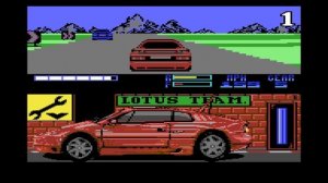 Lotus Esprit Turbo Challenge (EU) (1990) [Commodore 64]
